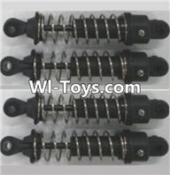 Wltoys A333 Shock absorber assembly(4pcs)-Medium-A323-01 ,1/12 Wltoys A333 RC Car Spare Parts Replacement Accessories