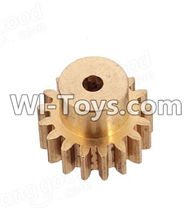 Wltoys A949 Copper motor Gear(1pcs)-0.7 Modulus,Wltoys A949 RC Car Parts ,Wltoys 1/18 rc Truck and rc racing car Replace Parts