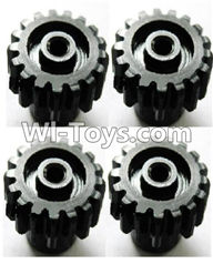 Wltoys A949 Upgrade motor Gear(4pcs)-0.7 Modulus-Black,Wltoys A949 RC Car Parts ,Wltoys 1/18 rc Truck and rc racing car Replace Parts