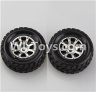 Wltoys A949 Left Wheel(2pcs),Wltoys A949 RC Car Parts ,Wltoys 1/18 rc Truck and rc racing car Replace Parts