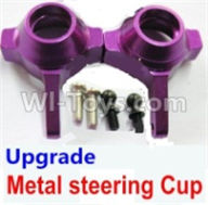 Wltoys A959B A959-B Upgrade Metal steering Cup-Purple Parts,Wltoys A959B A959-B RC Car Parts