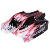 Wltoys A959B A959-B Body shell-Car canopy,Sheel cover-Red Parts,Wltoys A959B A959-B RC Car Parts