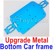 Wltoys A959B A959-B Upgrade Metal Bottom Car frame,Upgrade Metal Baseboard-Blue,Wltoys A959B A959-B RC Car Parts