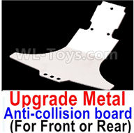 Wltoys A959B A959-B Upgrade Metal Front or Rear Anti-collision board,Wltoys A959B A959-B RC Car Parts