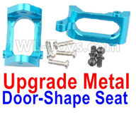 Wltoys A959B A959-B Upgrade Metal Door-Shape Seat(2pcs)-Blue,Wltoys A959B A959-B RC Car Parts