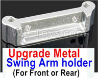 Wltoys A959B A959-B Upgrade Metal Swing Arm holder(For Front or Rear)-Silver,Wltoys A959B A959-B RC Car Parts