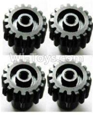 Wltoys A959B A959-B Upgrade Steel motor Gear(4pcs)-0.7 Modulus-Black-27 Teeth Parts,Wltoys A959B A959-B RC Car Parts