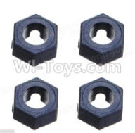 Wltoys A959B A959-B Hexagonal round seat(4pcs) Parts-A949-11 Official ,Wltoys A959B A959-B RC Car Parts