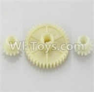 Wltoys A959B A959-B Reduction gear with 2 small gear Parts-Official ,Wltoys A959B A959-B RC Car Parts