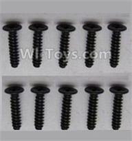 Wltoys A959-B-26 screws Parts-Round head screws-M2.5X10(10PCS) Parts,Wltoys A959B A959-B RC Car Parts