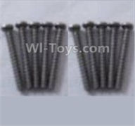 Wltoys A959B A959-B- Round head self-tapping screws-M2X16(10PCS) Parts-A949-41,Wltoys A959B A959-B RC Car Parts