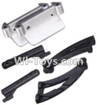 Wltoys A969-B Car shell bracket(2pcs) & Bull bars(2pcs) & Left and Right Spoiler bracket(Total 2pcs) For Wltoys A969-B Rc Car Parts,High speed 1:18 Scale 4wd,2.4G A969-B rc racing car Parts,On Road Drift Racing Truck Car Parts