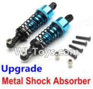 Wltoys A969-B Upgrade Metal Shock Absorber(2pcs)-Blue For Wltoys A969-B Rc Car Parts,High speed 1:18 Scale 4wd,2.4G A969-B rc racing car Parts,On Road Drift Racing Truck Car Parts