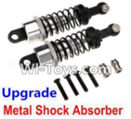 Wltoys A969-B Upgrade Metal Shock Absorber(2pcs)-Gray For Wltoys A969-B Rc Car Parts,High speed 1:18 Scale 4wd,2.4G A969-B rc racing car Parts,On Road Drift Racing Truck Car Parts
