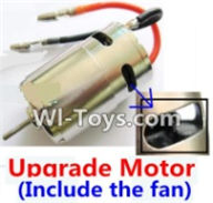 Wltoys A969-B Upgrade Brushless motor(Include the Fan,can strengthen the cooling function) For Wltoys A969-B Rc Car Parts,High speed 1:18 Scale 4wd,2.4G A969-B rc racing car Parts,On Road Drift Racing Truck Car Parts