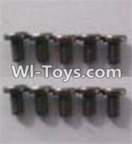 Wltoys A969-B A949-44 Grub screw-M3X6(10PCS) For Wltoys A969-B Rc Car Parts,High speed 1:18 Scale 4wd,2.4G A969-B rc racing car Parts,On Road Drift Racing Truck Car Parts