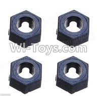 Wltoys A969 Parts-41 Official Hexagonal round seat(4pcs) For Wltoys A969 desert rc trunk parts,rc car and rc racing car Parts