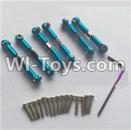 Wltoys A969 Parts-80 Upgrade Metal Connect buckle,Trolley(7pcs) For Wltoys A969 desert rc trunk parts,rc car and rc racing car Parts