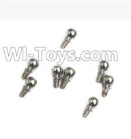 Wltoys A969 Parts-95 Ball-shape screws(9.3mmX5mm)-8pcs For Wltoys A969 desert rc trunk parts,rc car and rc racing car Parts