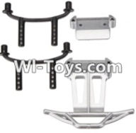 Wltoys A979-B Car shell bracket(2pcs) & Bull bars(2pcs) & Front and anti-Collision frame For Wltoys A979-B Rc Car Parts,High speed 1:18 Scale 4wd,2.4G A979-B rc racing car Parts,On Road Drift Racing Truck Car Parts