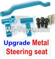 Wltoys A979-B Ugrade Metal Steering seat-Blue For Wltoys A979-B Rc Car Parts,High speed 1:18 Scale 4wd,2.4G A979-B rc racing car Parts,On Road Drift Racing Truck Car Parts