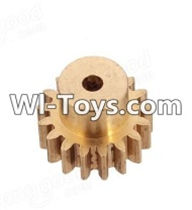 Wltoys A979-B Copper motor Gear(1pcs)-0.7 Modulus-27 Teeth For Wltoys A979-B Rc Car Parts,High speed 1:18 Scale 4wd,2.4G A979-B rc racing car Parts,On Road Drift Racing Truck Car Parts