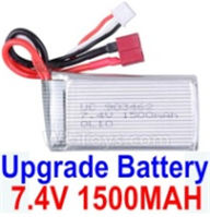 Wltoys A979-B Upgrade 7.4v 1500mah Battery with T-shape Plug For Wltoys A979-B Rc Car Parts,High speed 1:18 Scale 4wd,2.4G A979-B rc racing car Parts,On Road Drift Racing Truck Car Parts