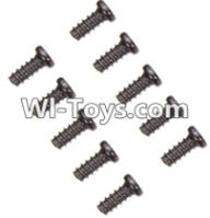 Wltoys A979-B A949-47 Countersunk head self-tapping screws-M2X6(10PCS) For Wltoys A979-B Rc Car Parts,High speed 1:18 Scale 4wd,2.4G A979-B rc racing car Parts,On Road Drift Racing Truck Car Parts