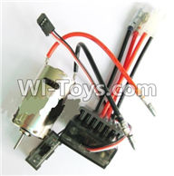 Wltoys A979 Upgrade 390 Brush motor & Upgrade Brush Motor ESC,Wltoys A979 RC Truck Parts,rc car and rc racing car Spare Parts