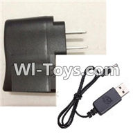 Wltoys A999 USB-TO-Socket conversion plug & USB Charger wire,Wltoys A999 RC Car Parts,Wltoys 1/24 1:24 Mini rc car and rc racing car Parts