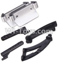 Wltoys K929-B Car shell bracket(2pcs) & Bull bars(2pcs) & Left and Right Spoiler bracket(Total 2pcs),1/18 Wltoys K929-B RC Car Parts