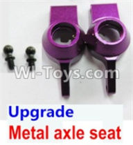 Wltoys K929-B Upgrade Metal axle seat-Purple,1/18 Wltoys K929-B RC Car Parts