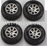 Wltoys K929-B Wheel(2pcs Left and 2pcs Right Wheel),1/18 Wltoys K929-B RC Car Parts