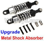 Wltoys K929-B Upgrade Metal Shock Absorber(2pcs)-Gray,1/18 Wltoys K929-B RC Car Parts