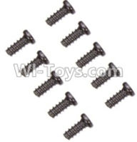 Wltoys K929-B A949-47 Countersunk head self-tapping screws-M2X6(10PCS),1/18 Wltoys K929-B RC Car Parts