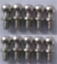 Wltoys K929-B-41-03 K929-14 Ball head screws-9.3X4MM-(10pcs),1/18 Wltoys K929-B RC Car Parts