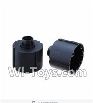 Wltoys K929 Car Differential Case(2pcs),Wltoys K929 desert RC Truck Parts,1:18 rc car and rc racing car Parts