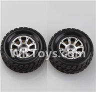 Wltoys K929 Right Wheel(2pcs),Wltoys K929 desert RC Truck Parts,1:18 rc car and rc racing car Parts