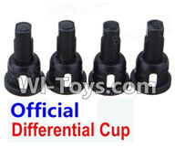 Wltoys K929 Differential Cup(4pcs),Wltoys K929 desert RC Truck Parts,1:18 rc car and rc racing car Parts