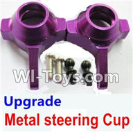 Wltoys K929 Upgrade Metal steering Cup-Purple,Wltoys K929 desert RC Truck Parts,1:18 rc car and rc racing car Parts