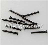 Wltoys K929 Round-head shape Screws-M2X17.5-(10pcs),Wltoys K929 desert RC Truck Parts,1:18 rc car and rc racing car Parts