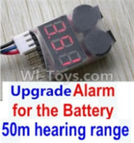 Wltoys K939 Upgrade Alarm for the Battery,Can test whether your battery has enouth power,Wltoys K939 RC Car Spare Parts Replacement Accessories,1/10 1:10 Scale 4wd K939 RC Truck parts,RC Racing car Parts