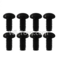 Wltoys K939 K939-61 Pan head inner hexagon Screws-M3X6(8pcs),Wltoys K939 RC Car Spare Parts Replacement Accessories,1/10 1:10 Scale 4wd K939 RC Truck parts,RC Racing car Parts