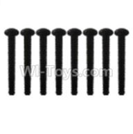 Wltoys K939 K939-62 Pan head inner hexagon Screws-M3X25(8pcs),Wltoys K939 RC Car Spare Parts Replacement Accessories,1/10 1:10 Scale 4wd K939 RC Truck parts,RC Racing car Parts
