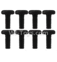 Wltoys K939 K939-64 Big Pan head inner hexagon Screws-M3X8(8pcs),Wltoys K939 RC Car Spare Parts Replacement Accessories,1/10 1:10 Scale 4wd K939 RC Truck parts,RC Racing car Parts