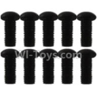 Wltoys K939 A929-82 Pan head inner hexagon Screws-M2.5X10(10pcs),Wltoys K939 RC Car Spare Parts Replacement Accessories,1/10 1:10 Scale 4wd K939 RC Truck parts,RC Racing car Parts