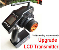 Wltoys 10428 Upgrade LCD Transmitter for the Brushless Kit-Shift steering more smooth