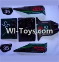 Wltoys 10428 Body shell cover,10428 Car shell,Wltoys 10428 RC Car Parts,High speed 1:10 Scale 4wd,10428 Electric Power On Road Drift Racing Truck Car Parts