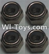 Wltoys 10428 M2.5 Locknut(4pcs)-K949-108,Wltoys 10428 RC Car Parts,High speed 1:10 Scale 4wd,10428 Electric Power On Road Drift Racing Truck Car Parts