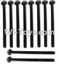 Wltoys 10428 A929-72 Pan head inner hexagon Screws-M3X21-Black zinc plated(10PCS)-K949-115,Wltoys 10428 RC Car Parts,High speed 1:10 Scale 4wd,10428 Electric Power On Road Drift Racing Truck Car Parts